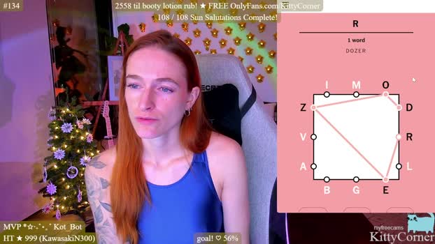 KittyCorner MyFreeCams Female 15-01-2025