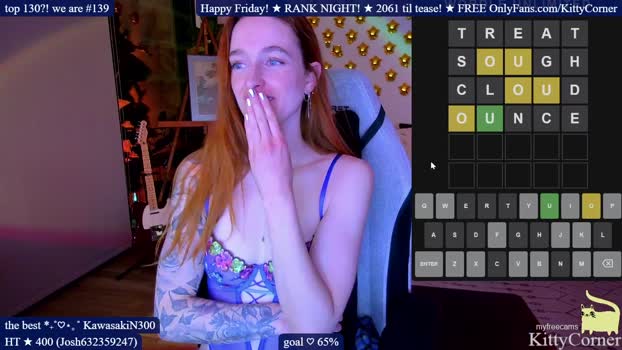 KittyCorner MyFreeCams Female 31-01-2025