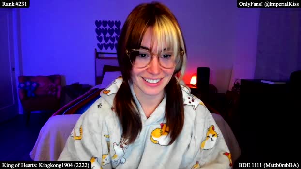 ImperialKiss MyFreeCams Female 02-02-2025