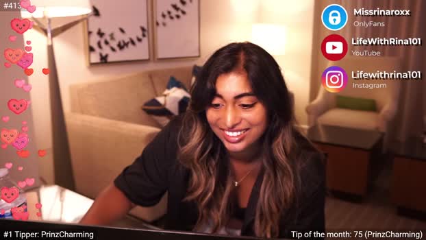 Missrinaroxx MyFreeCams Female 02-02-2025