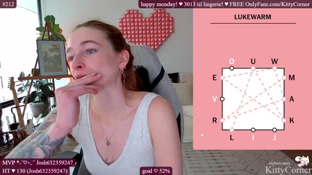 KittyCorner MyFreeCams Female 03-02-2025