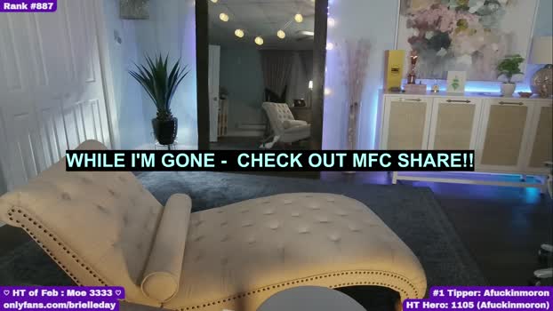 BrielleDay MyFreeCams Female 05-02-2025