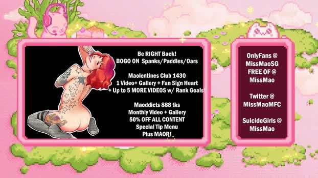 MissMao MyFreeCams Female 05-02-2025