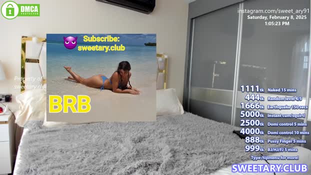 sweet_ary Chaturbate Female 08-02-2025