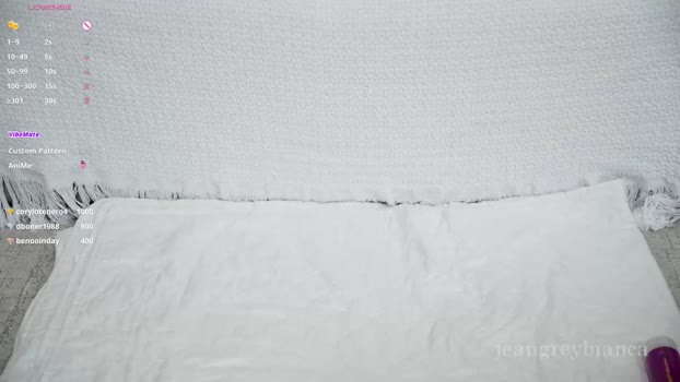 jeangreybianca Chaturbate Female 08-02-2025