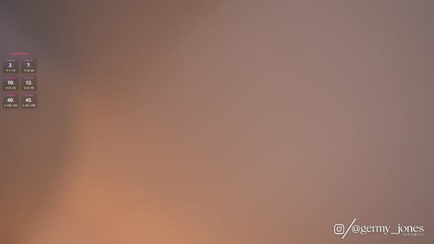 germaine_jones Chaturbate Female 11-02-2025