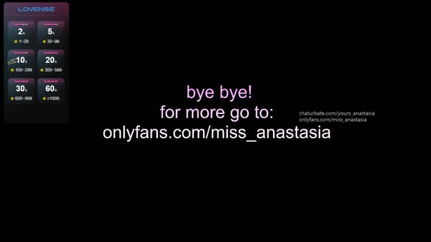 yours_anastasia Chaturbate Female 20-02-2025