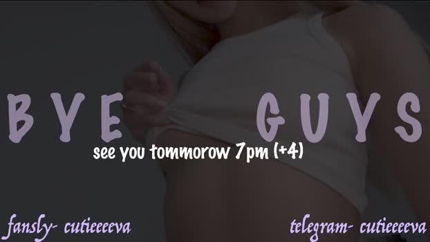 cutieeeeva Chaturbate Female 17-04-2025