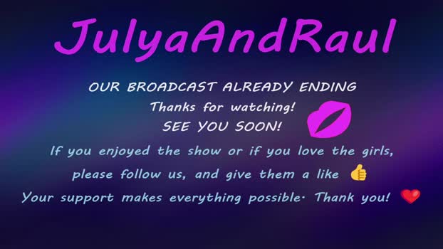 julyaandraul Chaturbate Couple 24-04-2025
