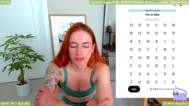 KittyCorner MyFreeCams Female 06-05-2025