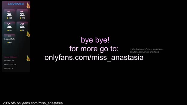 yours_anastasia Chaturbate Female 19-06-2025