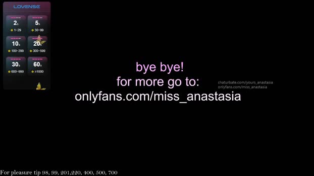 yours_anastasia Chaturbate Female 27-06-2025