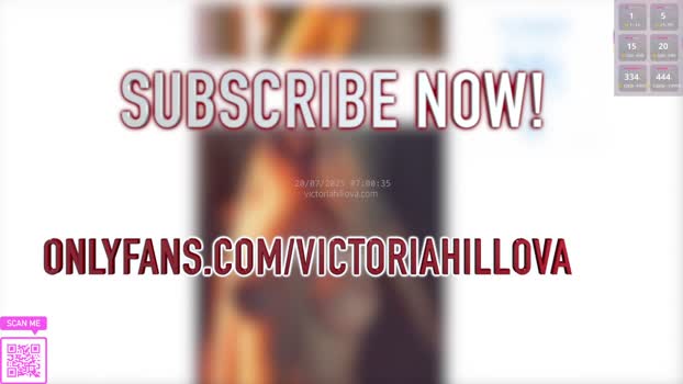 victoriahillova Chaturbate Female 20-07-2025