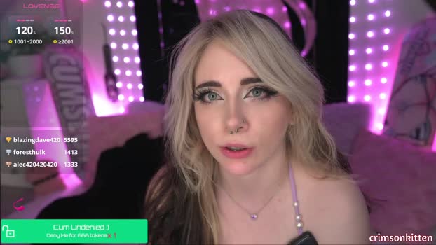 crimsonkitten Chaturbate Female 21-07-2025