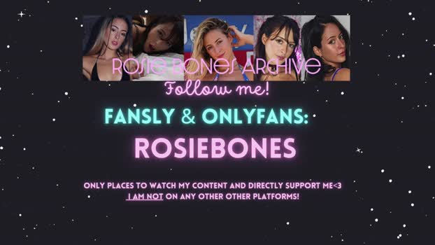rosiebones Chaturbate Female 31-07-2025