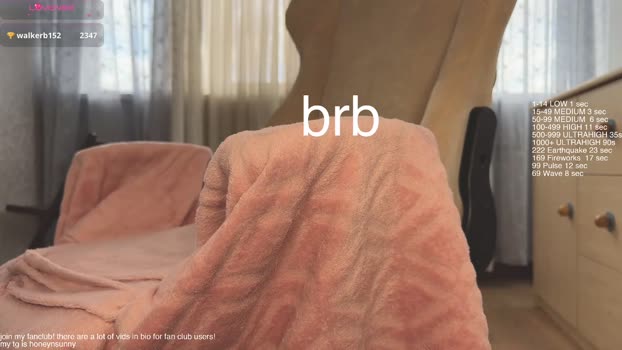 honey_sunshine Chaturbate Female 26-08-2025