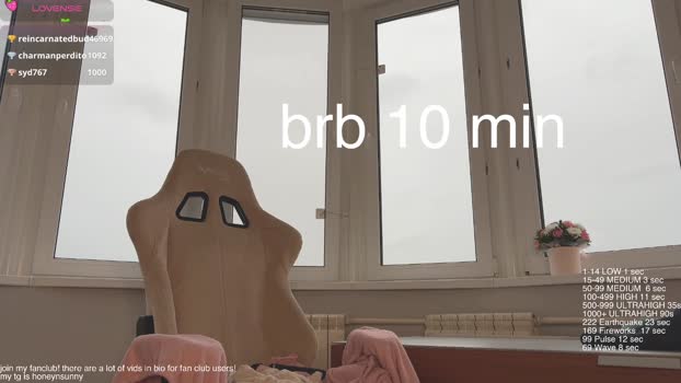 honey_sunshine Chaturbate Female 23-09-2025