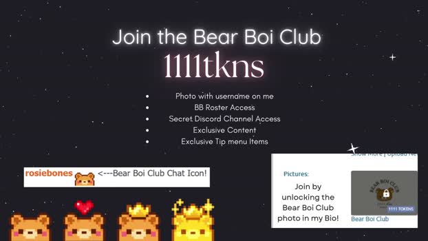 rosiebones Chaturbate Female 08-10-2025