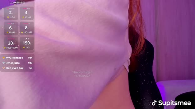 thecosmicgirl Chaturbate Female 14-10-2025