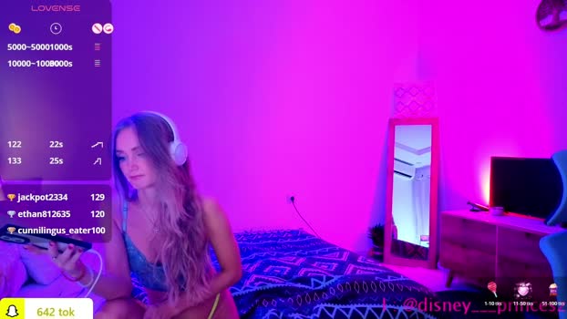 disney__princess Chaturbate Female 05-12-2025