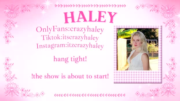 haleycrazy Chaturbate Female 15-01-2026