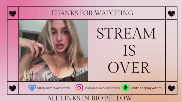 playwithmil Chaturbate Female 31-03-2026