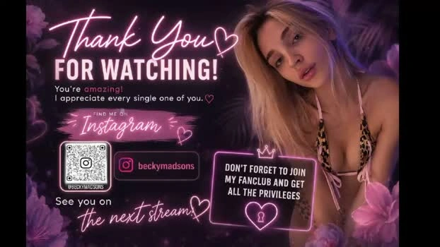 beckymadsons 25-08-2026 sexybody naked kinky Pretty Recording