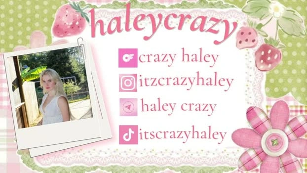 haleycrazy 23-09-2026 blowjob cute fingering Ass Recording